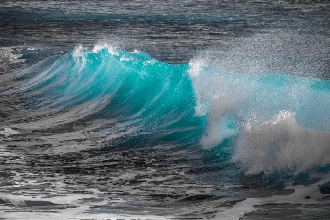 波浪 海 绿松石图片