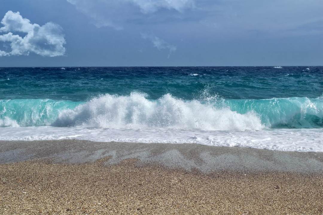 波浪 海 海滩图片