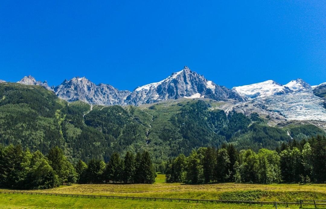 法国 阿尔卑斯山 勃朗峰地块 山 景观图片