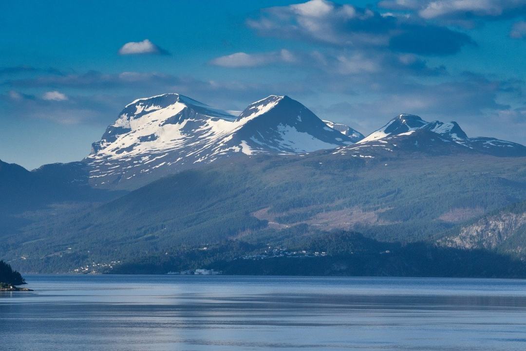 山 峡湾 挪威 斯堪的纳维亚 景观图片