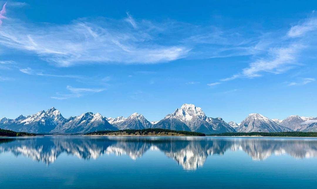 怀俄明州 大提顿 提顿 景观 山图片