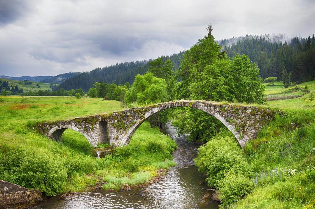 石桥 溪 自然 保加利亚 景观图片