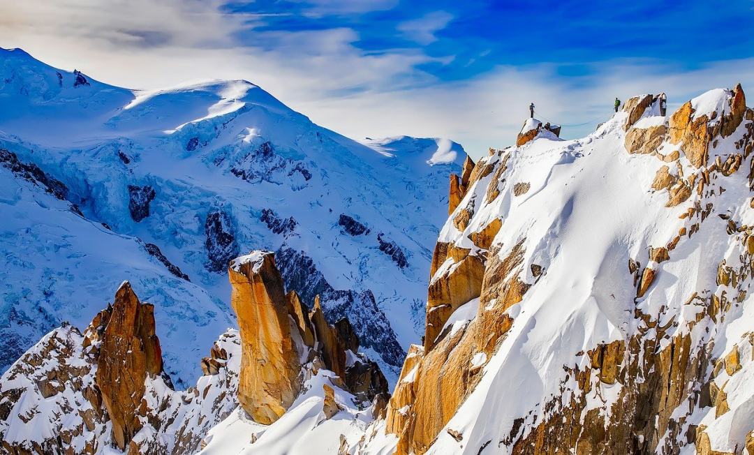 雪山 登山 法国 景观图片