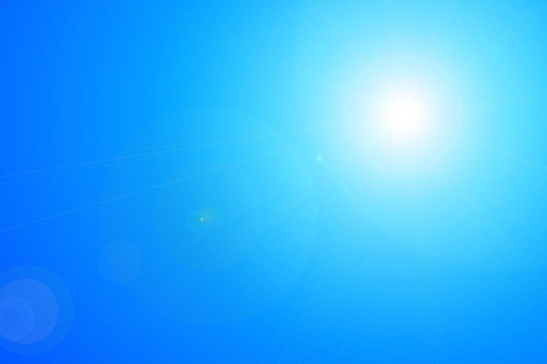 蓝色的 太阳 热 闪亮的 积分图片