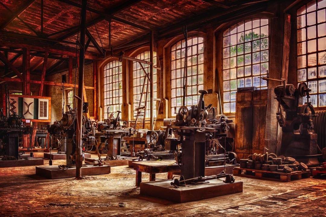 工厂 怀旧 机械 过去的 行业图片